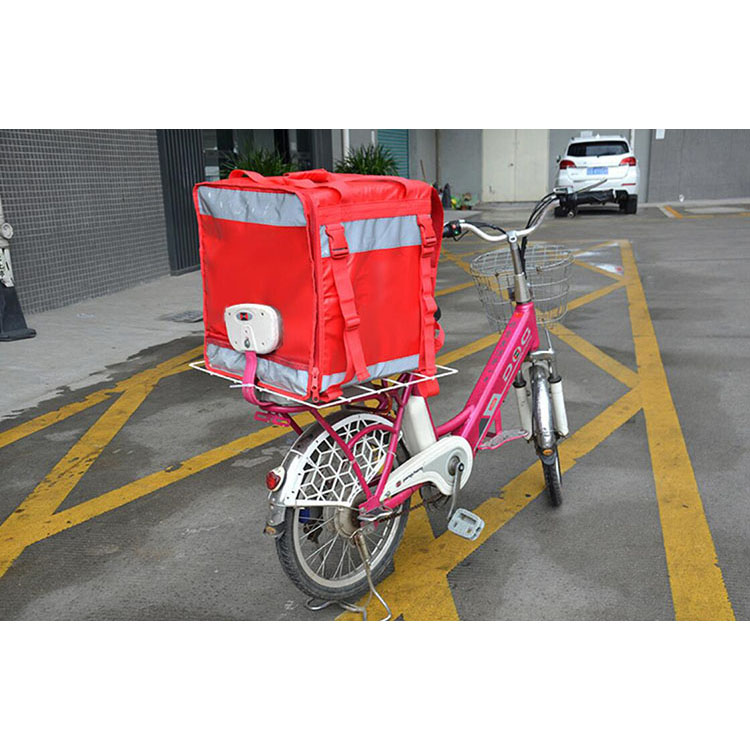   Bolsa de entrega de alimentos Doubledeck para bicicleta 