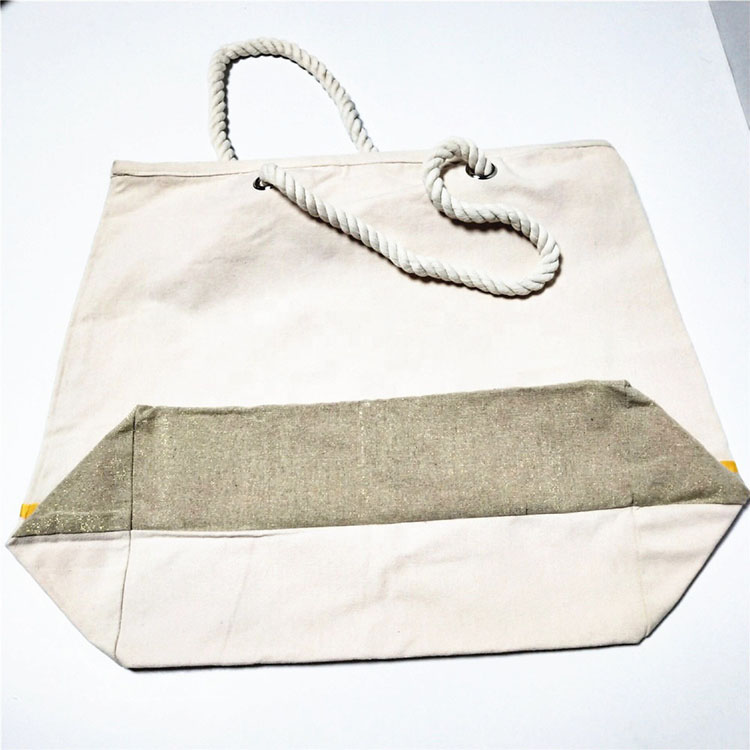   Bolso de lona estampado 